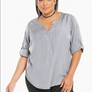 Torrid Grey Pullover Top